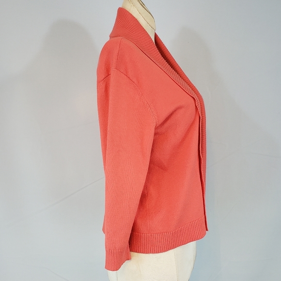 89th & Madison coral colored sweater size Small - Picture 2 of 7